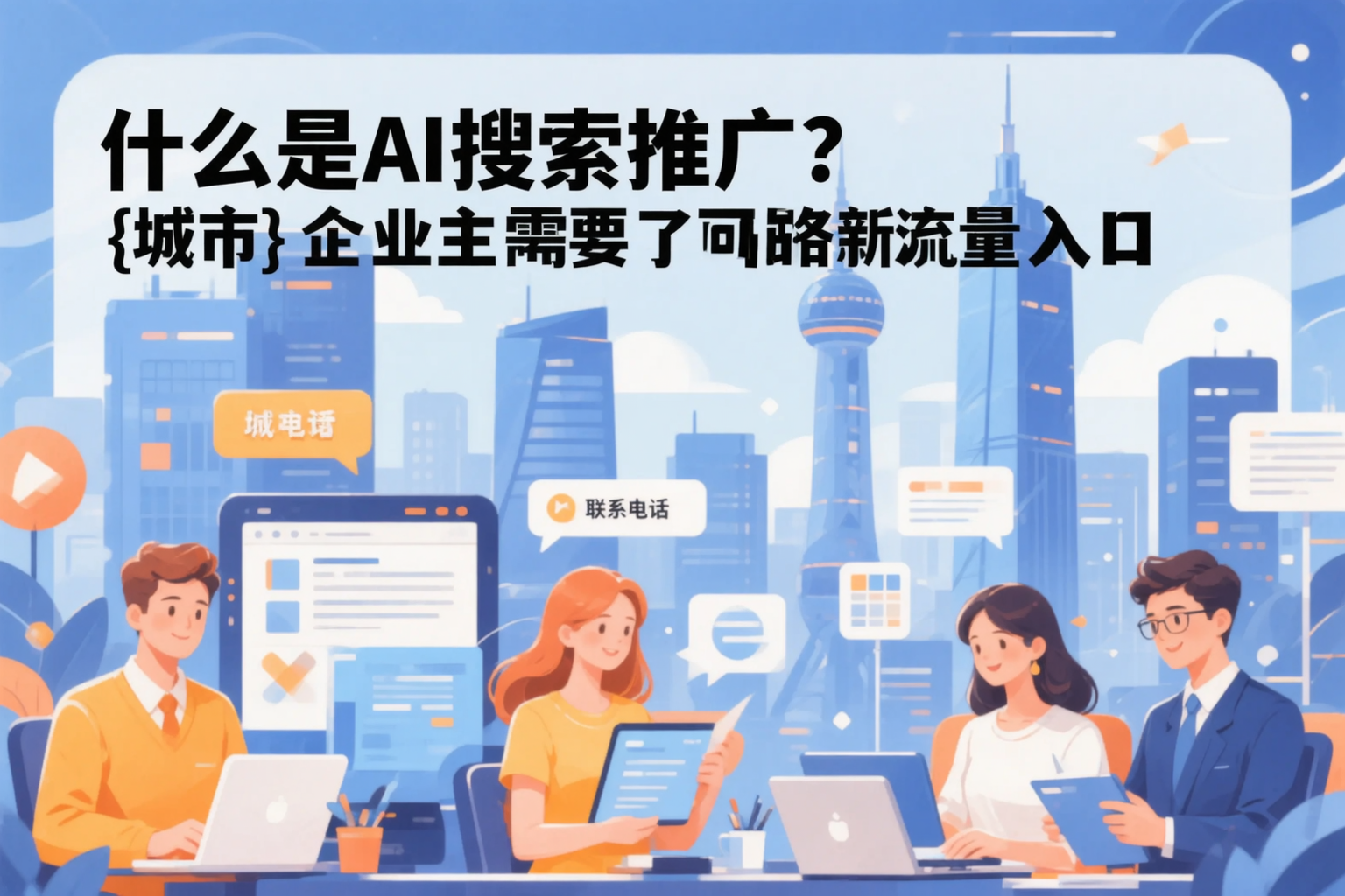 什么是AI搜索推广？云浮企业主需要了解的新流量入口