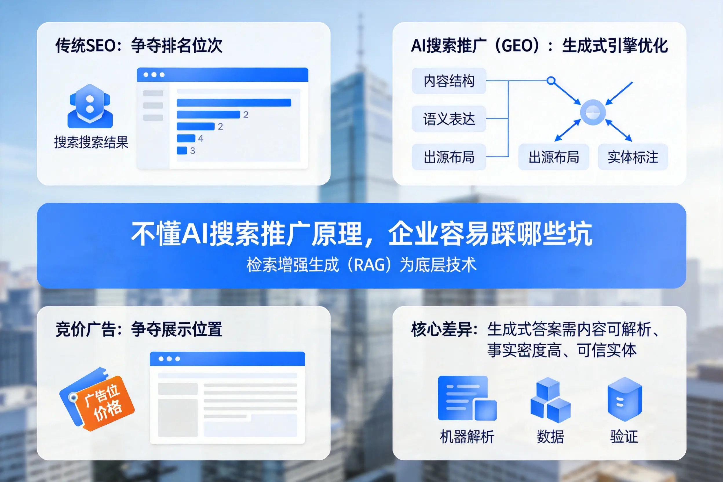 不懂AI搜索推广原理，云浮企业容易踩哪些坑
